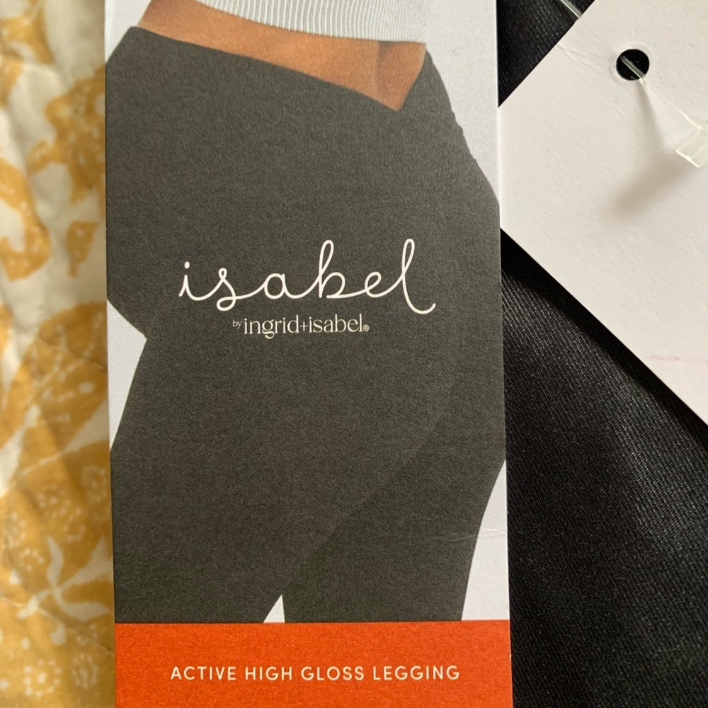 High Gloss Maternity leggings black. NWT - Picture 2 of 15